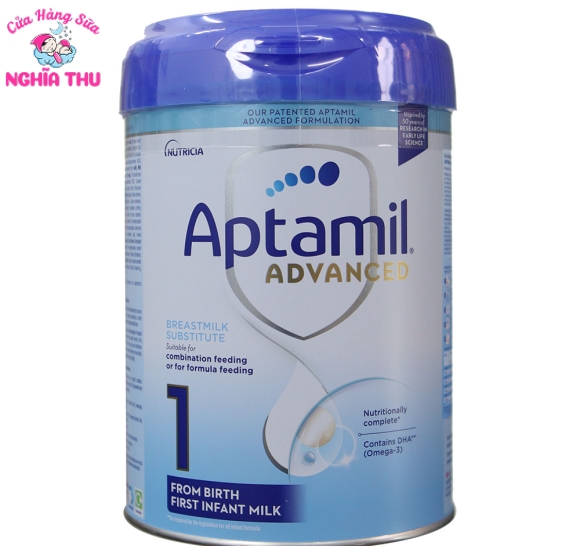 Sữa Aptamil Advanced số 1 800g nội địa Anh (từ 0-6 tháng)