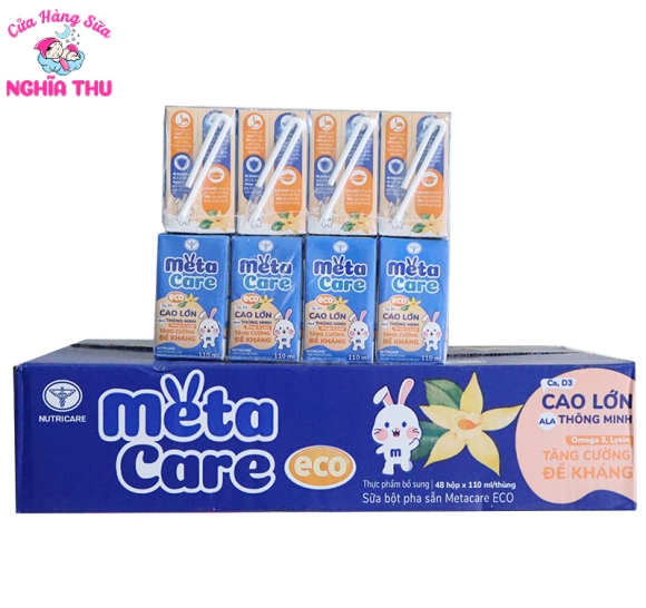 Sữa Metacare ECO pha sẵn 110ml (trẻ 1 tuổi trở lên)