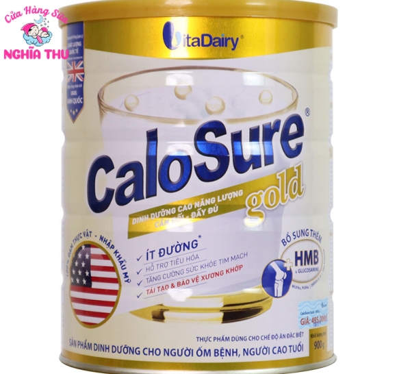 Sữa Calosure Gold ít đường, tiêu hóa khỏe, trẻ cơ xương khớp
