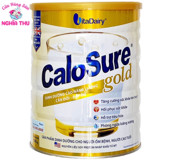 Sữa CaloSure Gold 900g (cho người cao tuổi)