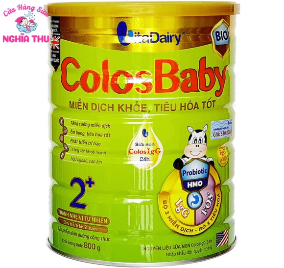Sữa ColosBaby BIO số 2 800G (2 tuổi trở lên)
