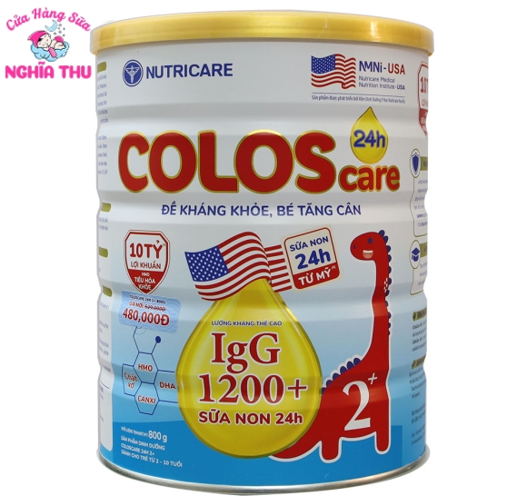 Sữa ColosCare 2+ 800G (2-10 tuổi)