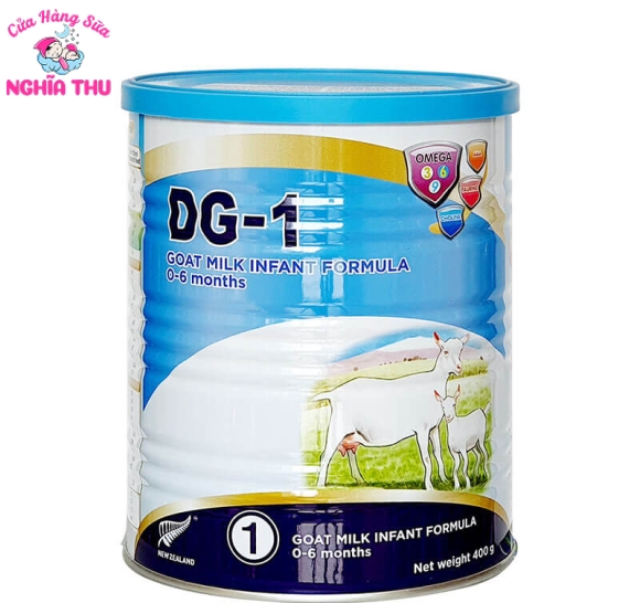 Sữa Dê DG 1 NewZealand 400g (trẻ từ 0- 6 tháng)