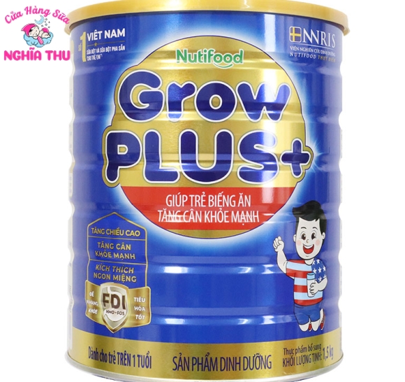 Sữa Grow Plus Xanh 1,5kg hộp to ( trẻ từ 1 tuổi trở lên)