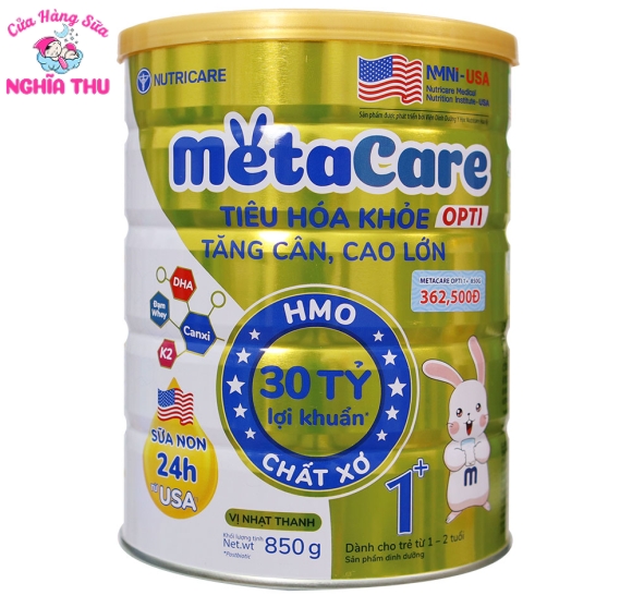 Sữa MetaCare Opti 1+ 850G (trẻ từ 1-2 tuổi)