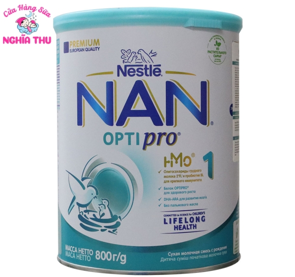 Sữa NAN NGA Số 1 800G (trẻ từ 0 – 6 tháng)