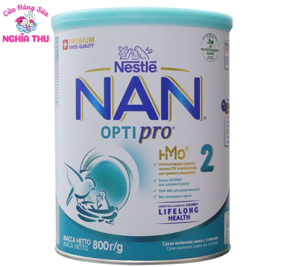 Sữa NAN NGA Số 2 800G OPTIPRO (trẻ từ 6-12 tháng)