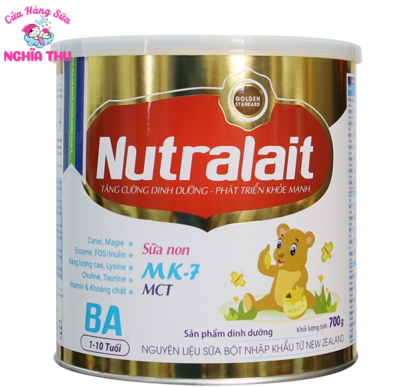 Sữa Nutralait BA 700g (trẻ biếng ăn từ 1-10 tuổi)