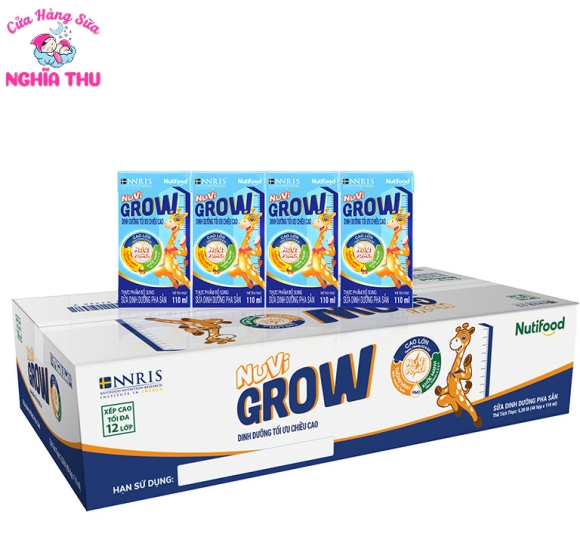 Sữa bột pha sẵn Nuvi Grow 110ml (trên 1 tuổi)