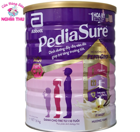Sữa PediaSure 1,6kg Abbott (1-10 tuổi)
