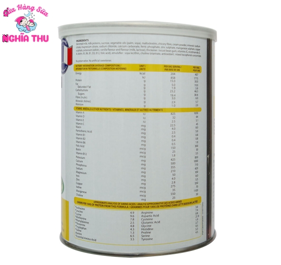 Sữa Appeton Weight Gain Adults vị Vani 450g (sữa cho người gầy)