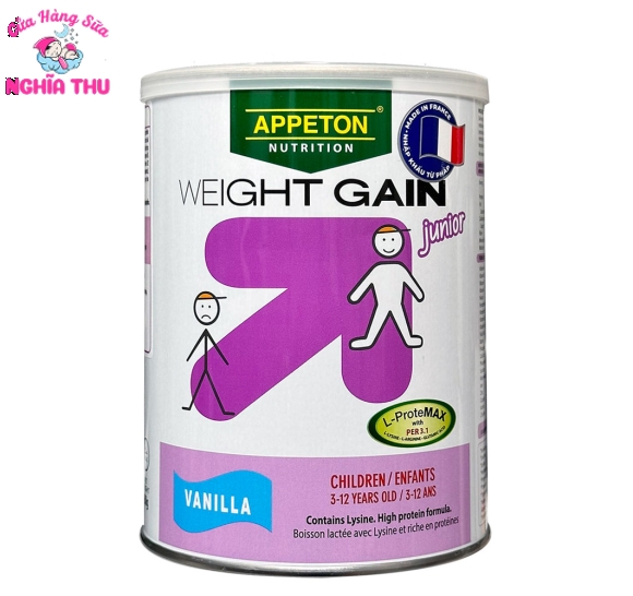 Sữa Appeton Weight Gain Junior tăng cân cho trẻ 3-12 tuổi