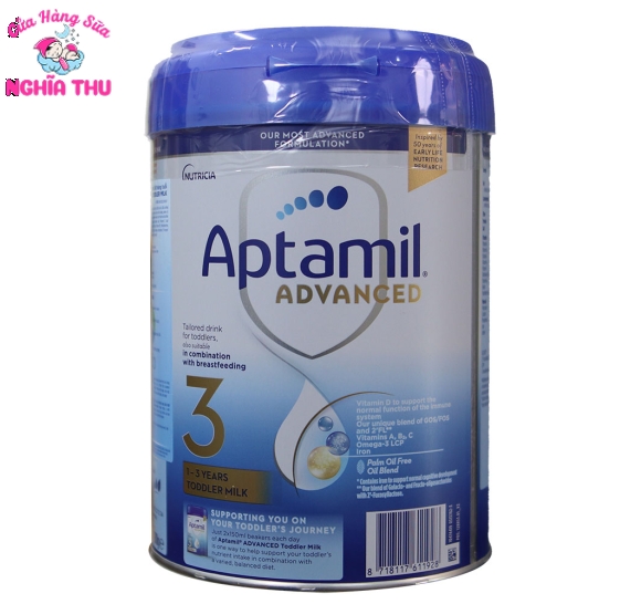 Sữa Aptamil Advanced số 3 800g nội địa Anh (từ 1-2 tuổi)