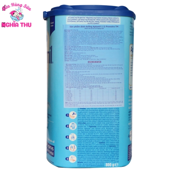 Sữa Aptamil Đức số 1 800g (trẻ từ 0 – 6 tháng tuổi)