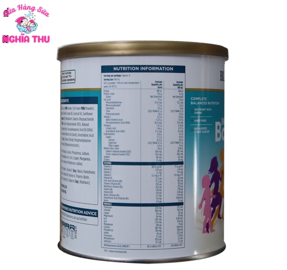 Sữa Blackmores JNR Balance 400g (bé từ 1-10 tuổi)