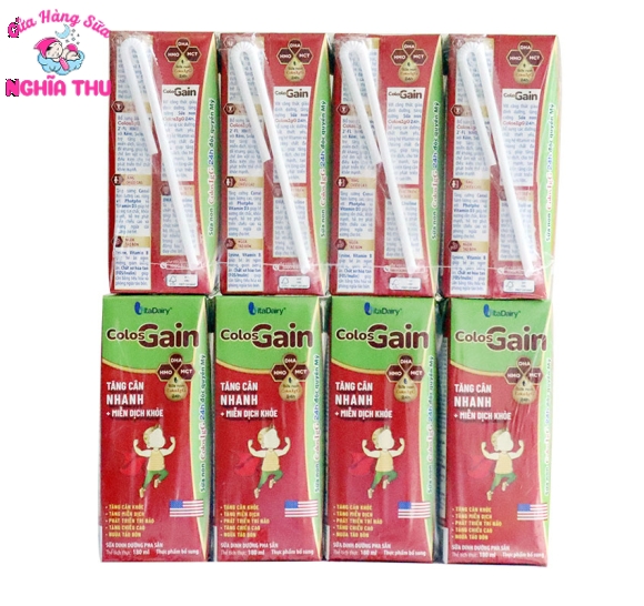 Sữa bột pha sẵn Colos Gain 180ml (từ 1 tuổi)