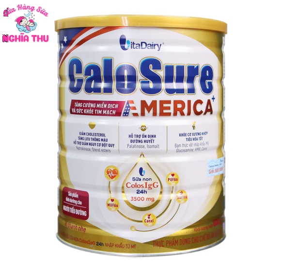 Sữa CaloSure America+ Cho Người Tiểu Đường 800G