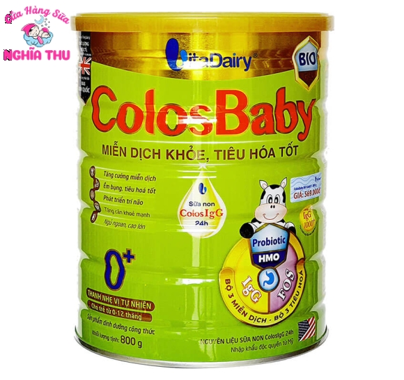Sữa Colosbaby BIO số 0 800G (0-12 tháng)