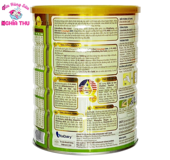 Sữa ColosBaby BIO số 2 800G (2 tuổi trở lên)