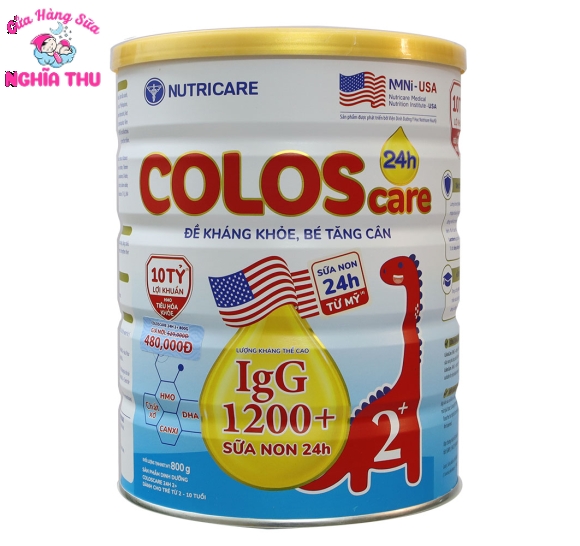 Sữa ColosCare 2+ 800G (2-10 tuổi)
