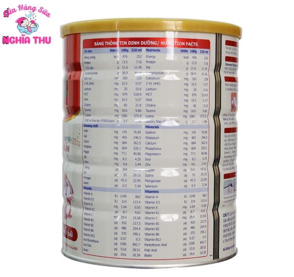 Sữa Diamond Nutrient Kid 1+ 800g (trên 1 tuổi)
