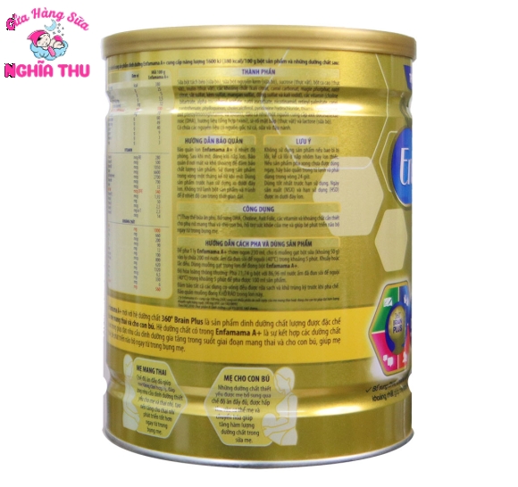 Sữa Enfamama Sôcôla 830g cho mẹ bầu, cho con bú