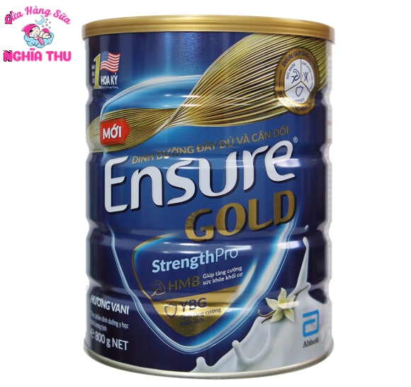 Sữa Ensure Gold StrengthPro Mới 800g (dành cho người lớn)