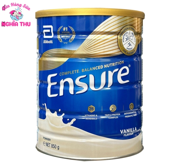 Sữa Ensure Úc 850G Chính Hãng Giá Cực Rẻ