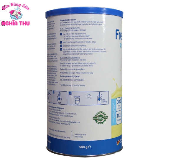 Sữa Fresubin Powder 500g cho người suy dinh dưỡng