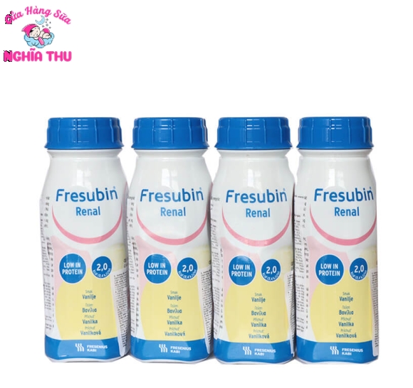 Sữa Fresubin Renal 200ml cho người bệnh thận (1 vỉ 4 chai)