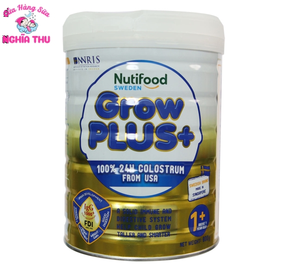 Sữa GrowPLUS+ Vàng Sữa Non 1+ 800G (trên 1 tuổi)