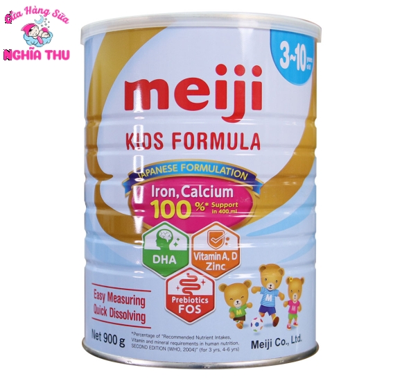 Sữa Meiji Kids Formula 900g (trẻ từ 3-10 tuổi)