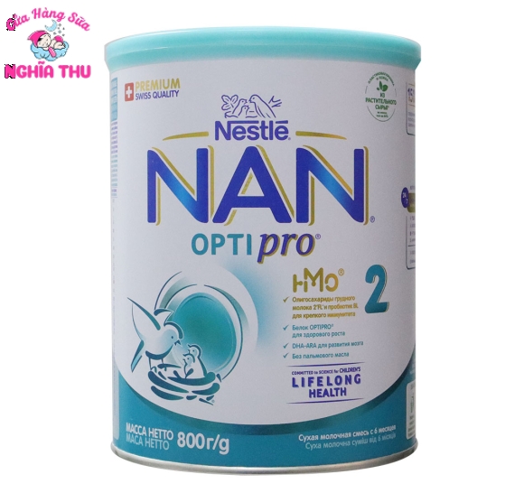 Sữa NAN NGA Số 2 800G OPTIPRO (trẻ từ 6-12 tháng)