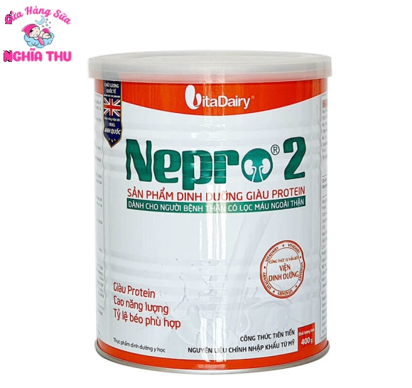 Sữa Nepro 2 400g dành cho người chạy thận nhân tạo