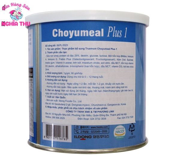 Sữa Non ILDONG số 1 Hàn Quốc 90 gói/90g (trẻ 0-12 tháng)