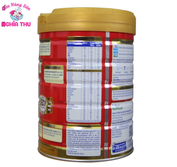 Sữa Grow Plus +1 đỏ Nutifood 900g (trẻ từ 1-2 tuổi)