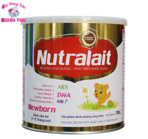 Sữa Nutralait Newborn 700g (trẻ từ 0-12 tháng)