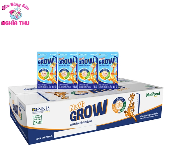 Sữa bột pha sẵn Nuvi Grow 110ml (trên 1 tuổi)
