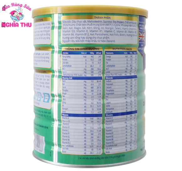 Sữa OGGI Tăng Cân Cho Người Gầy 900G