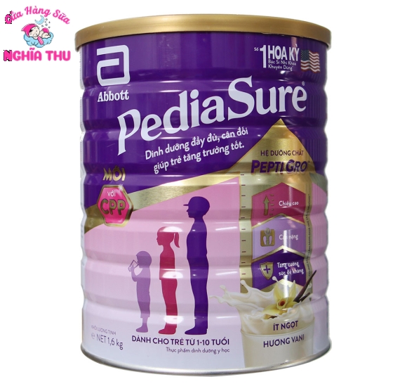 Sữa PediaSure 1,6kg Abbott (1-10 tuổi)