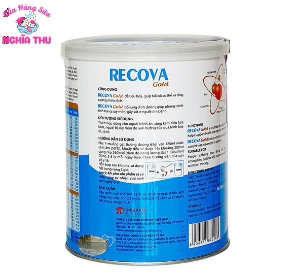 Sữa RECOVA cho người bệnh Ung Thư 400g
